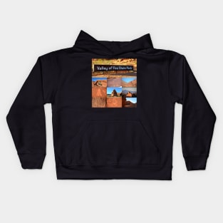 Valley of Fire State Park Nevada poster work A Kids Hoodie